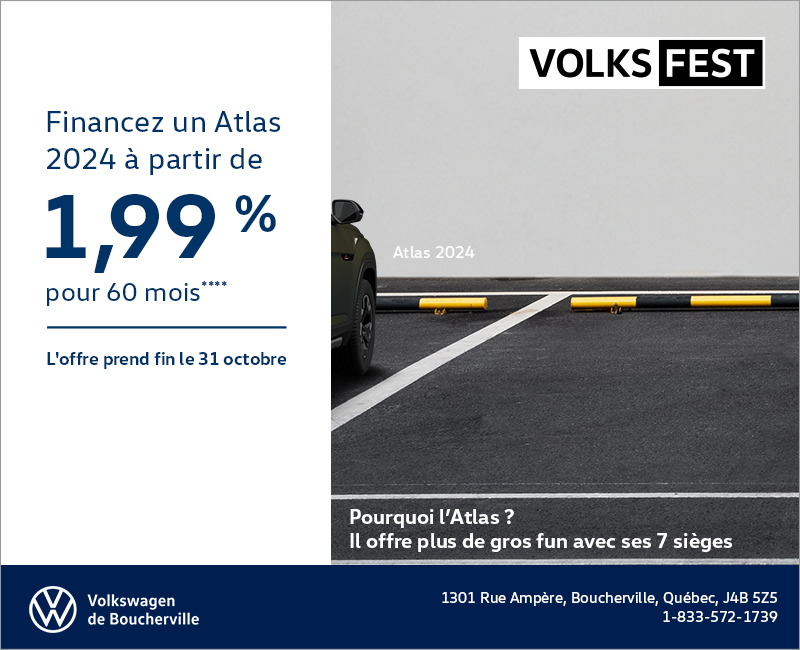 Procurez-vous le Volkswagen Atlas 2024