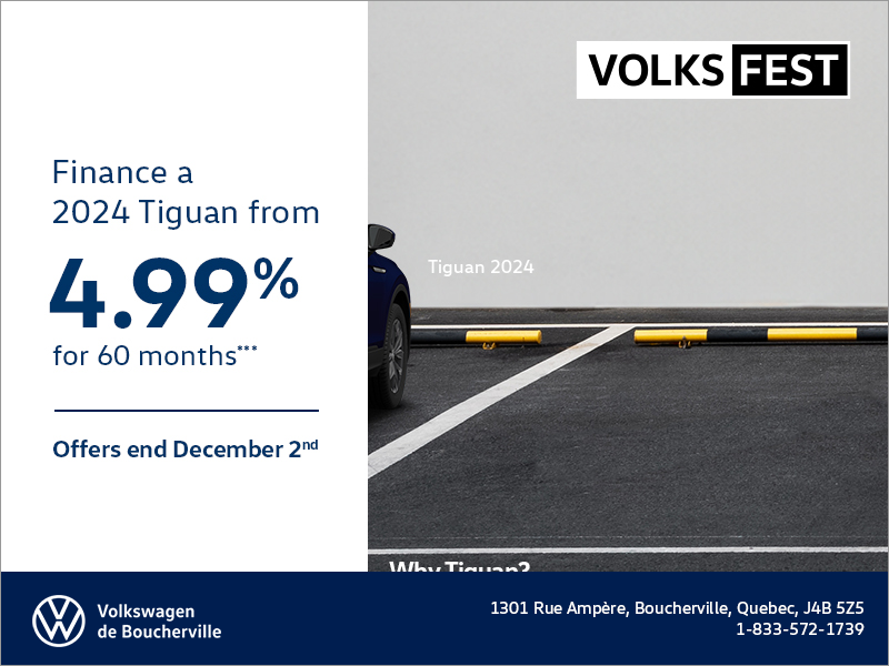 Get the 2024 Volkswagen Tiguan