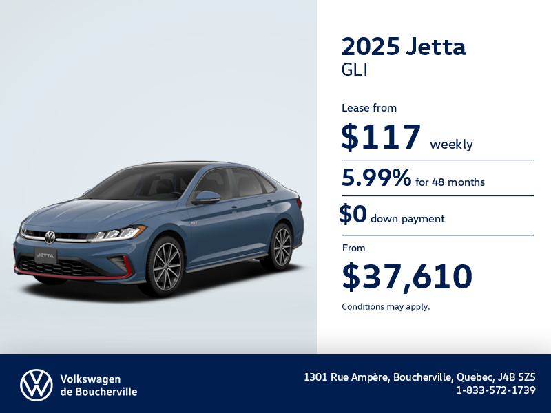 Get the 2024 Volkswagen Jetta GLI