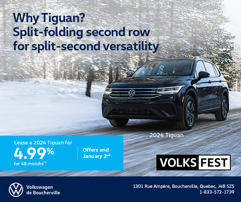 Get the 2024 Volkswagen Tiguan