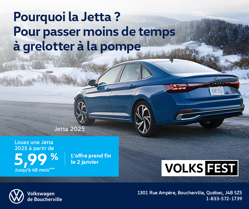 Procurez-vous la Volkswagen Jetta 2025