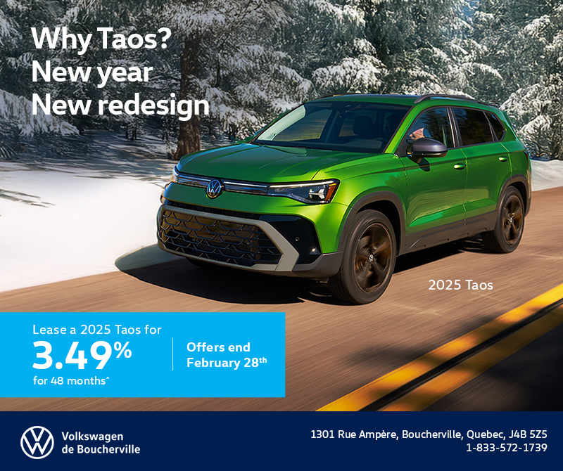 Get the 2025 Volkswagen Taos