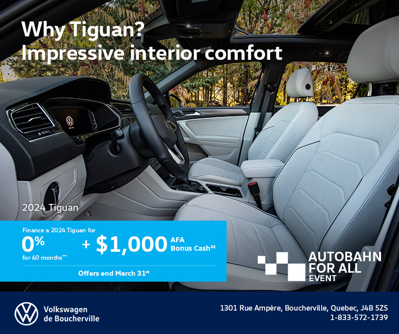 Get the 2024 Volkswagen Tiguan