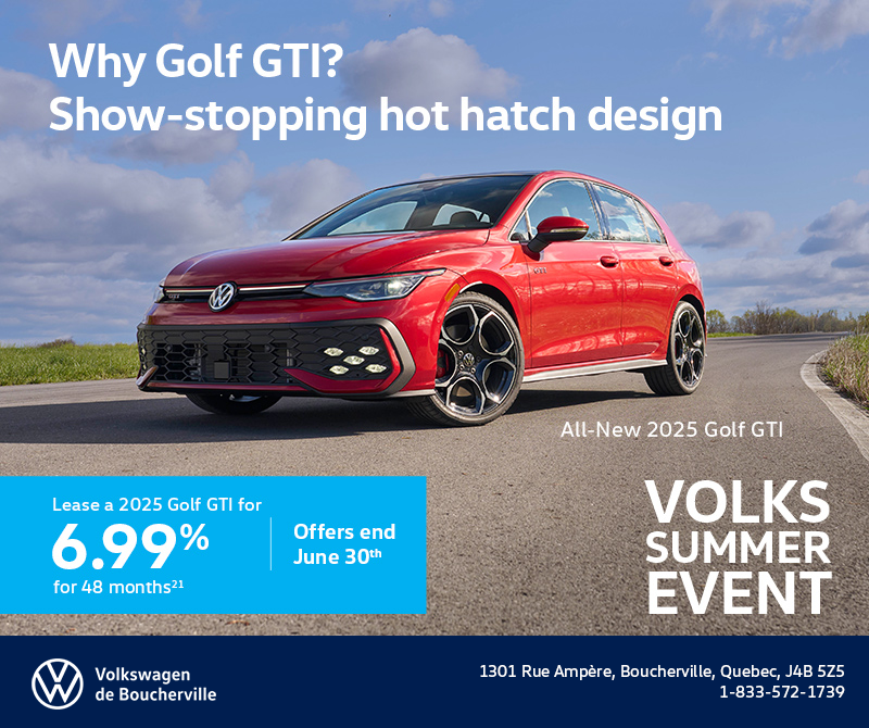 Get the 2025 Volkswagen Golf GTI