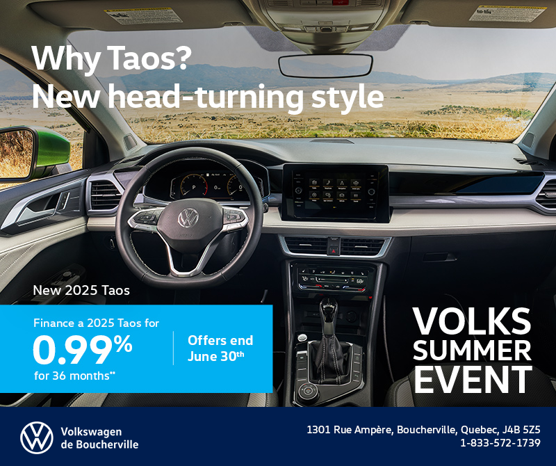 Get the 2025 Volkswagen Taos