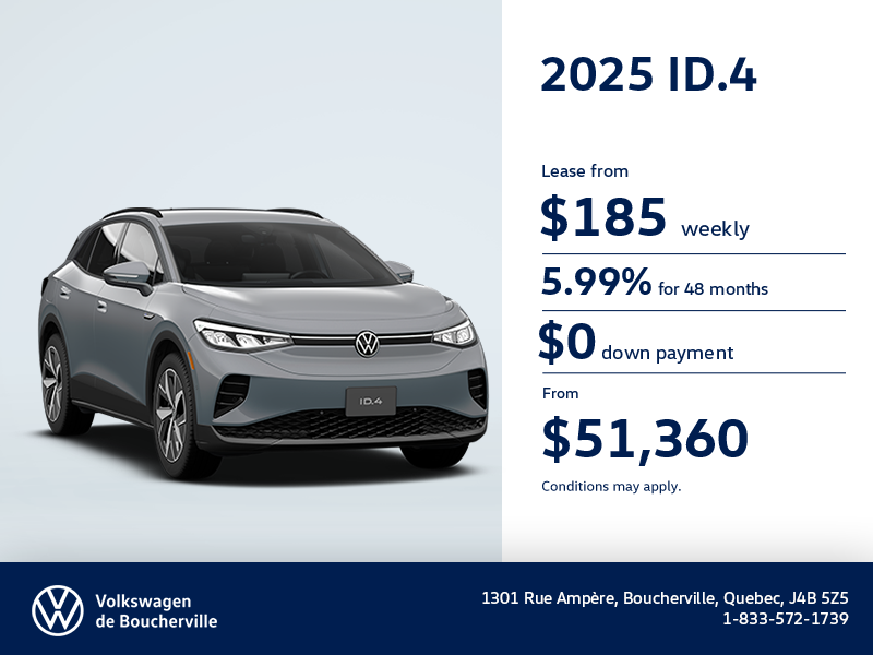 Get the 2025 Volkswagen ID.4