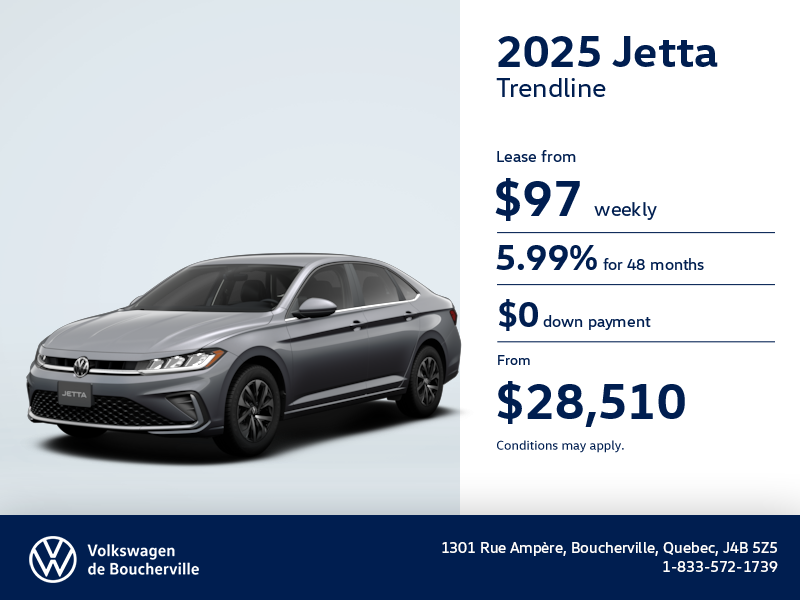 Get the 2025 Volkswagen Jetta