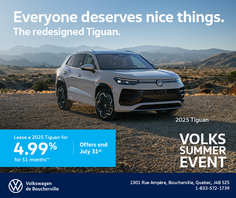 Get the 2025 Volkswagen Tiguan