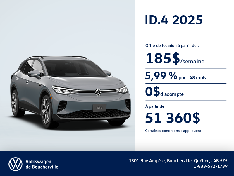 Procurez-vous la ID.4 2025