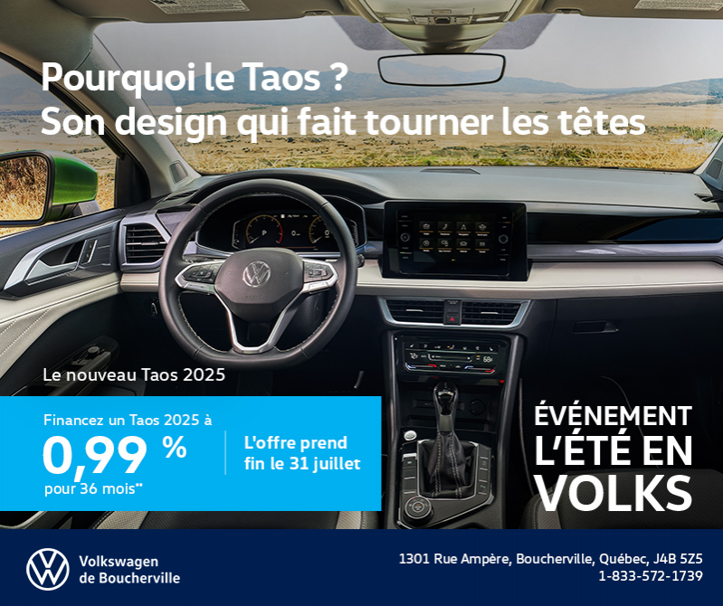 Procurez-vous le Volkswagen Taos 2025