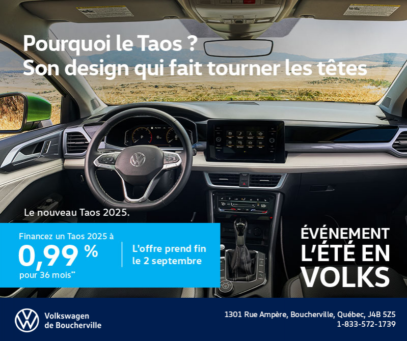 Procurez-vous le Volkswagen Taos 2025