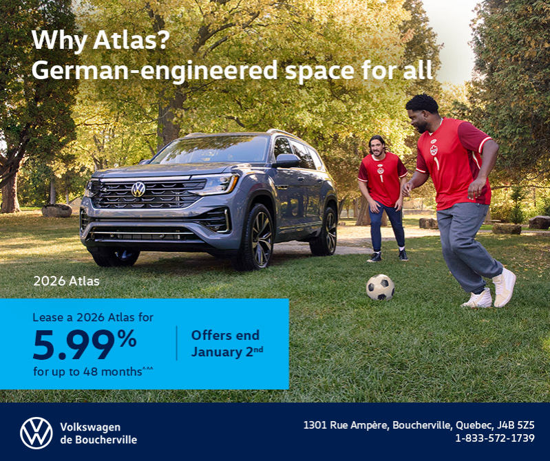 Get the 2026 Volkswagen Atlas