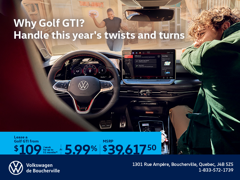 Get the 2026 Volkswagen Golf GTI