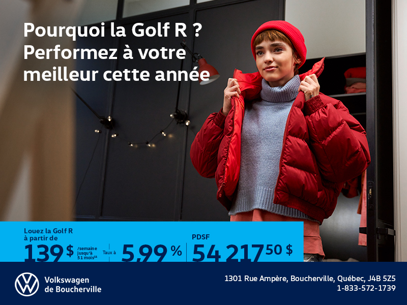 Procurez-vous la Volkswagen Golf R 2026