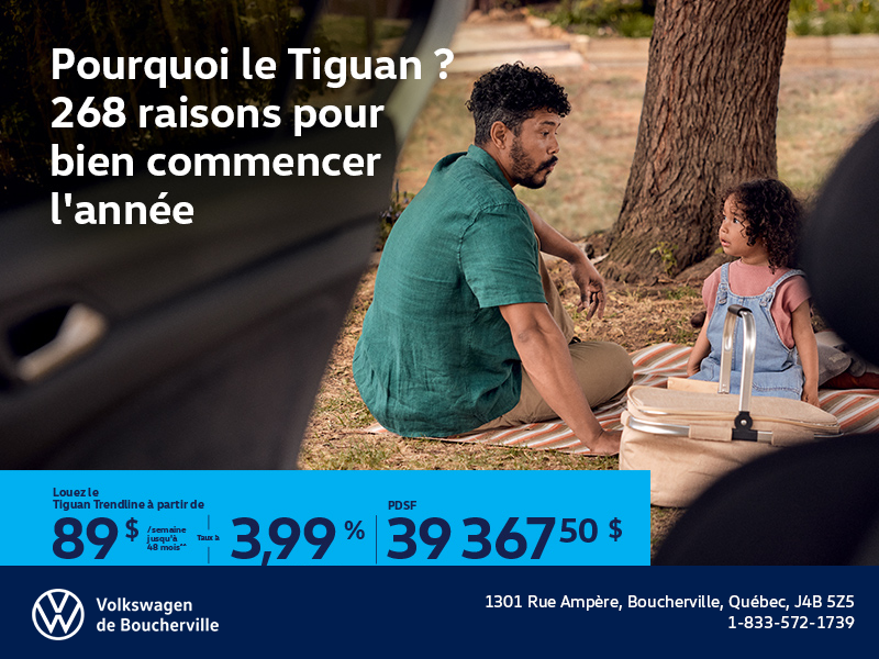 Procurez-vous le Volkswagen Tiguan 2026