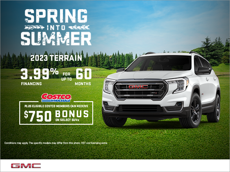 The 2023 GMC Terrain McCurdy GM