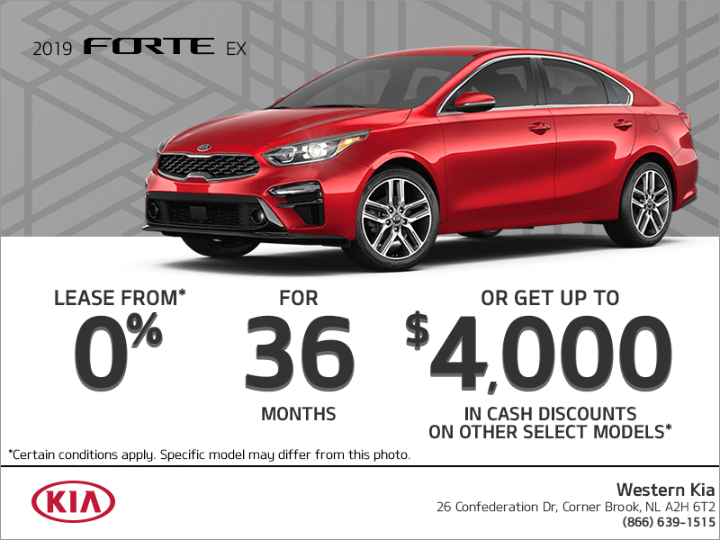 Get the 2019 Kia Forte!