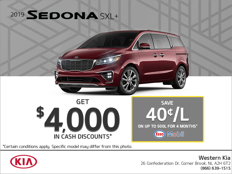 Get the 2019 Kia Sedona!