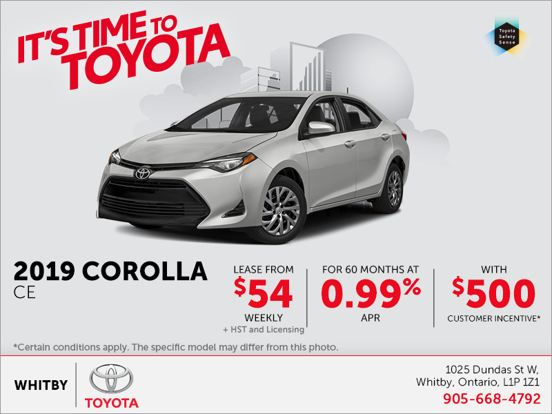 2019 Toyota Corolla CE