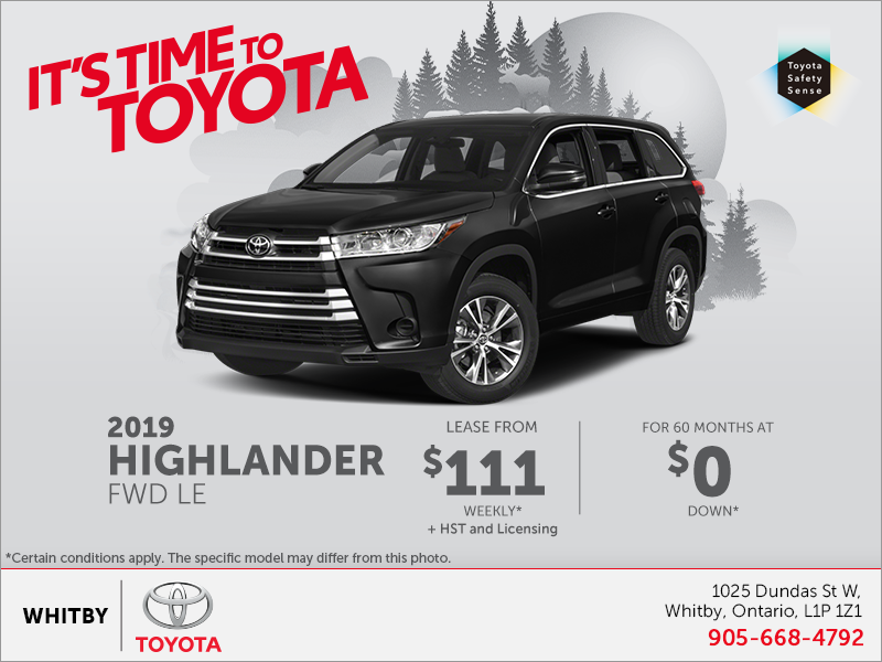2019 Toyota Highlander