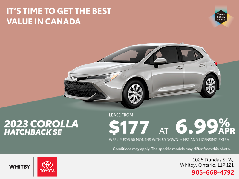 2023 Toyota Corolla Hatchback