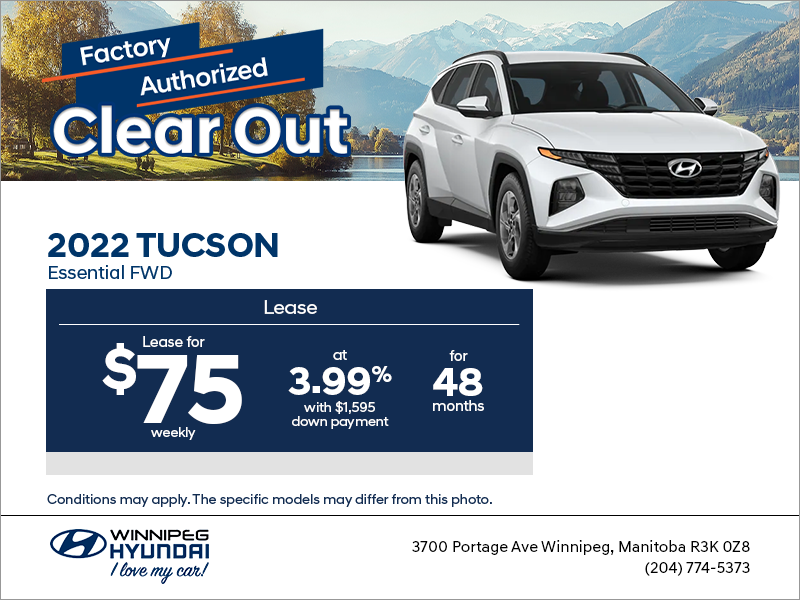 Winnipeg Hyundai | Get the 2022 Tucson!