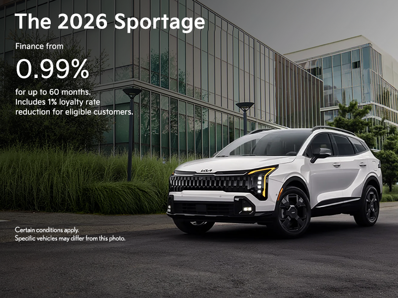 Get the 2026 Kia Sportage!