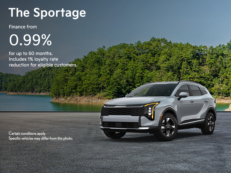 Get the 2026 Kia Sportage!