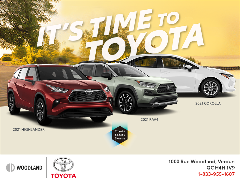 Woodland Toyota in Verdun It's Time To Toyota Event