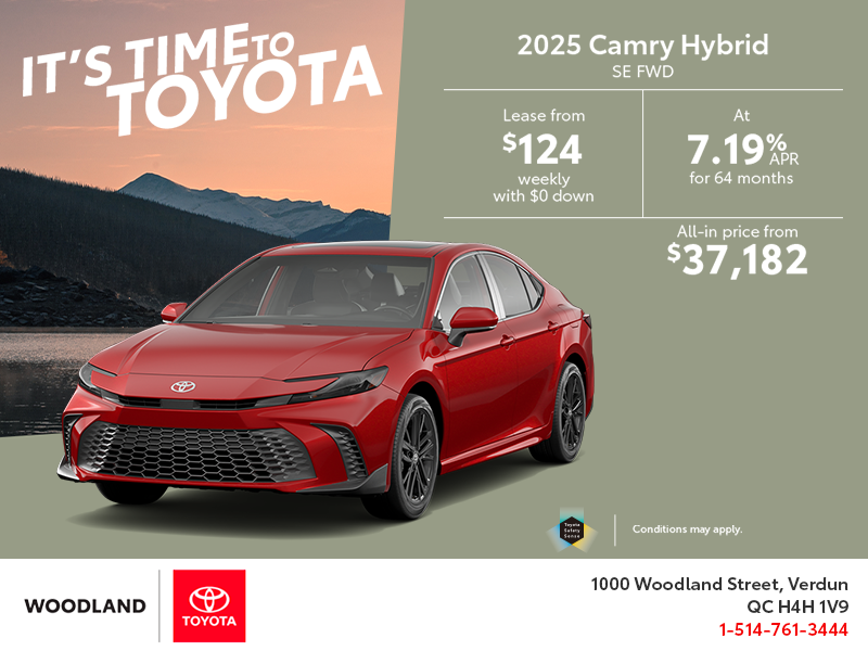 2025 Toyota Camry Hybrid