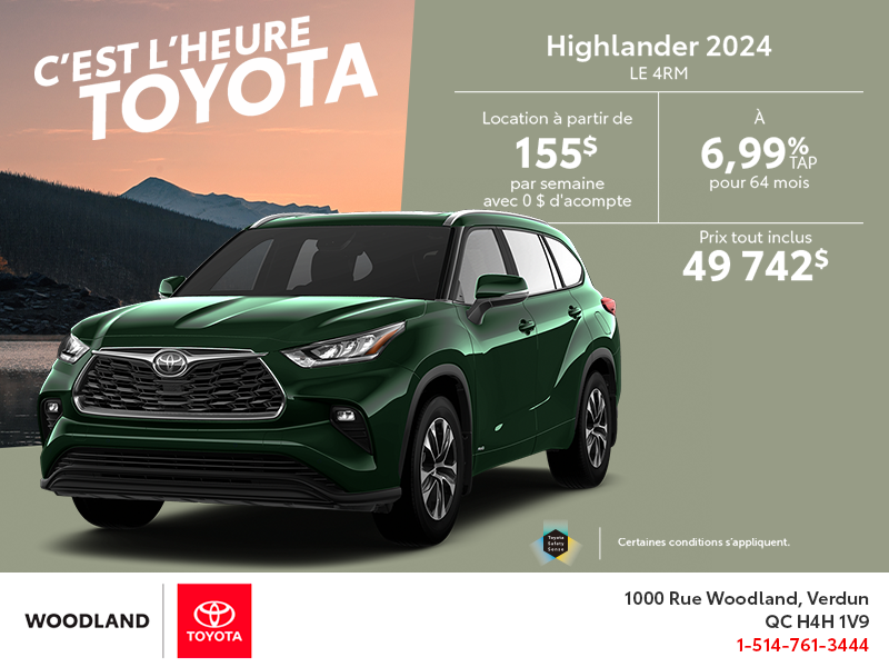 Toyota Highlander 2024