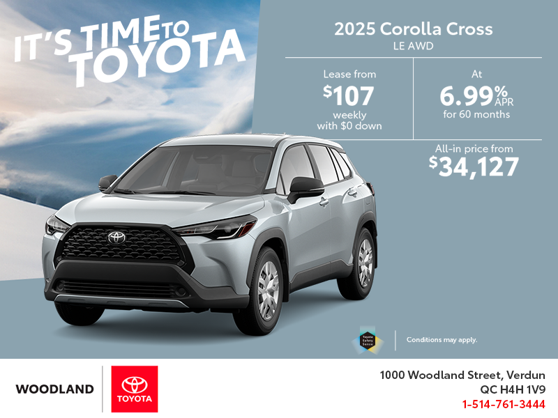 2025 Toyota Corolla Cross