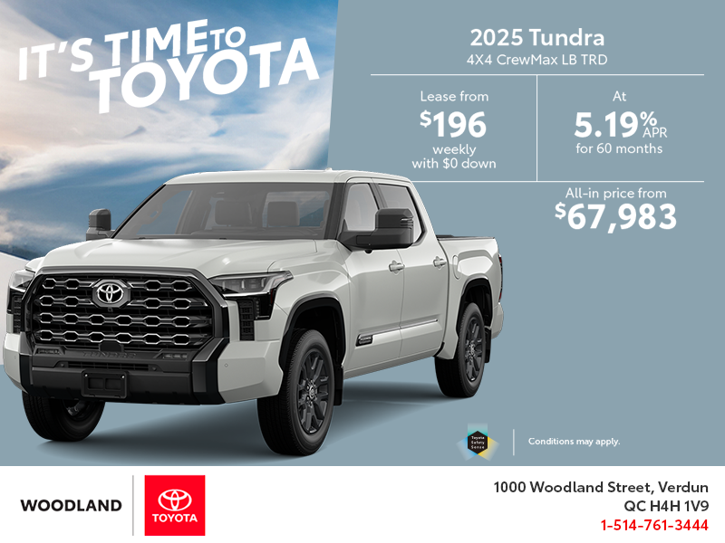 2025 Toyota Tundra