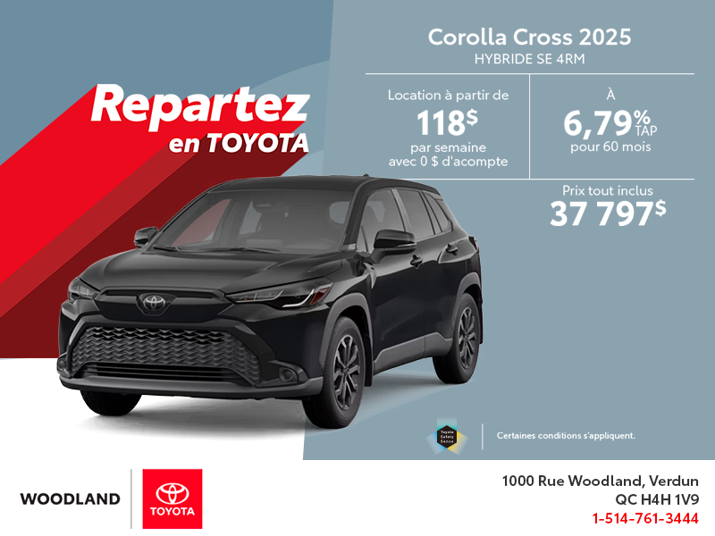 Toyota Corolla Cross Hybrid 2025