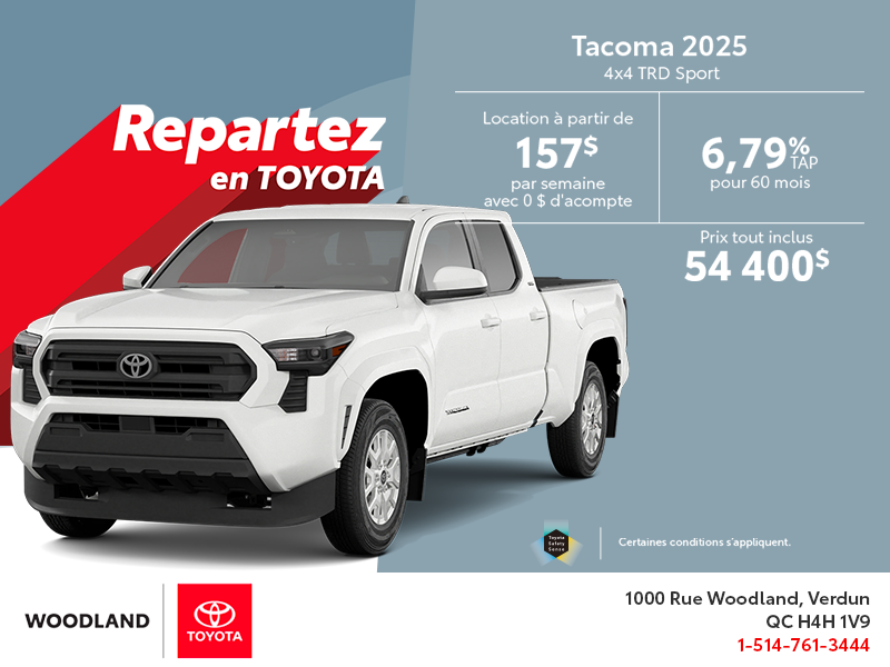Toyota Tacoma 2025