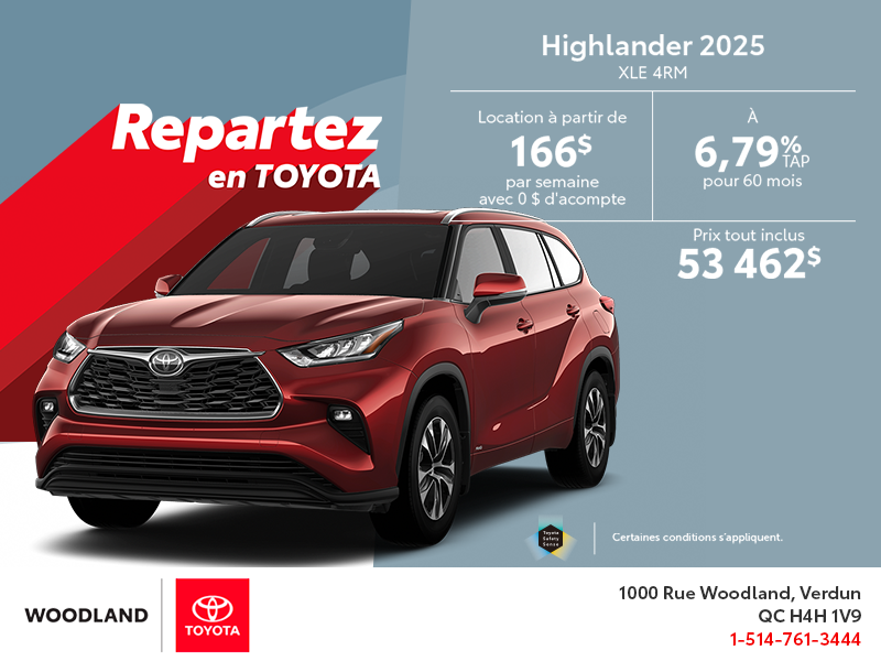 Toyota Highlander 2025