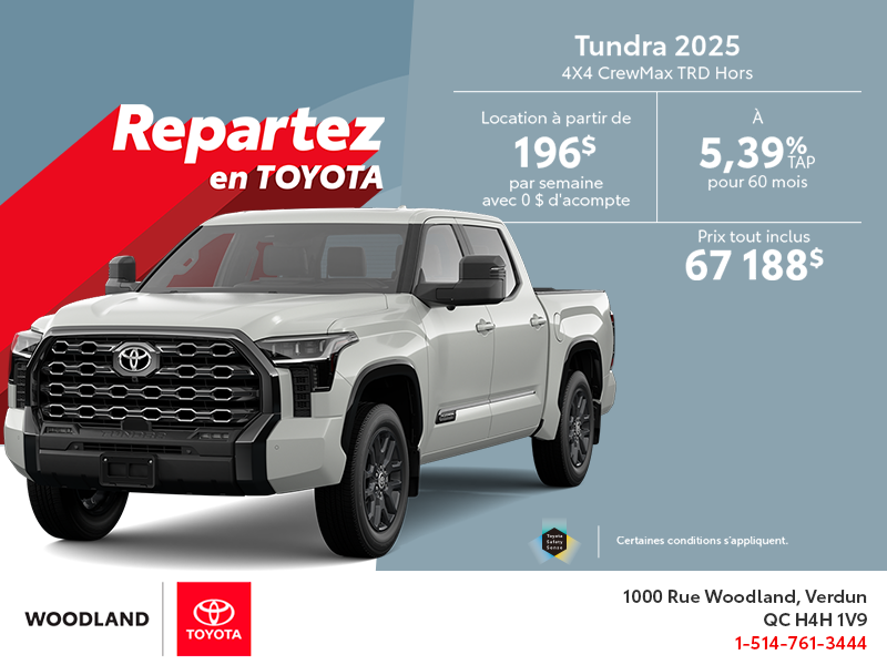 Toyota Tundra 2025