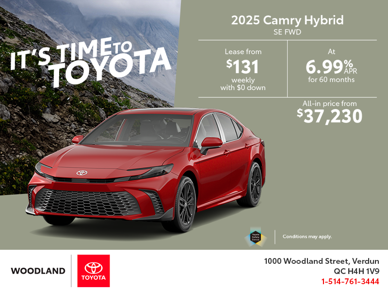 2025 Toyota Camry Hybrid