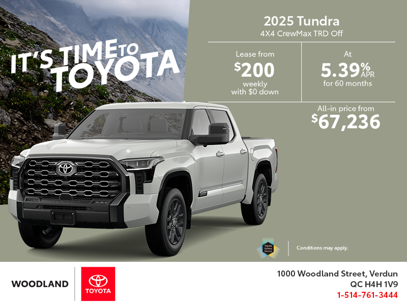 2025 Toyota Tundra