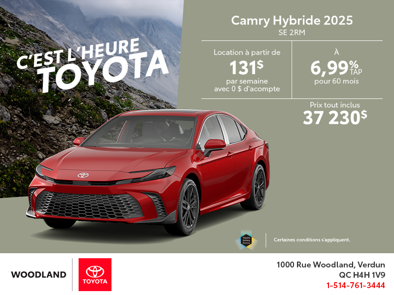 Toyota Camry Hybrid 2025