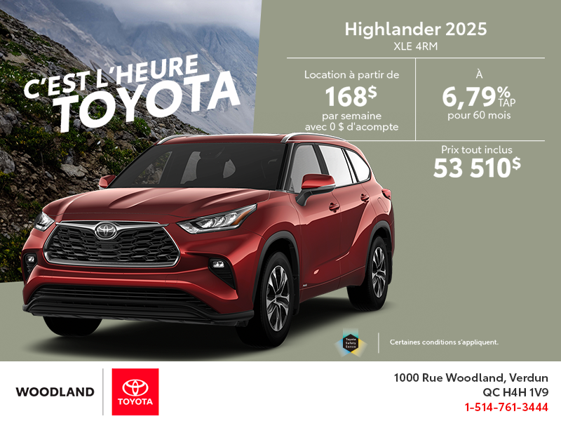 Toyota Highlander 2025