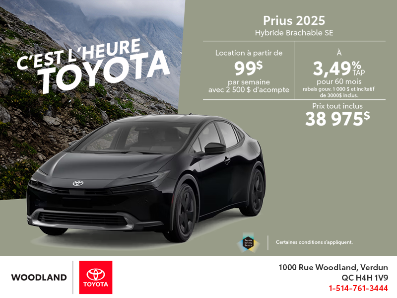 Toyota Prius Plug-In Hybrid 2025