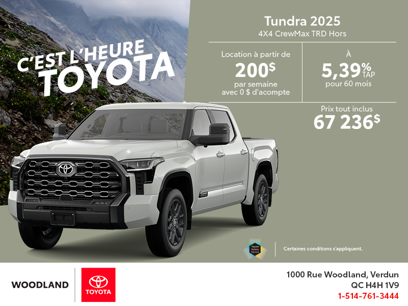 Toyota Tundra 2025