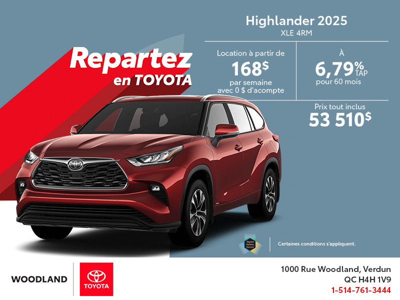 Toyota Highlander 2025