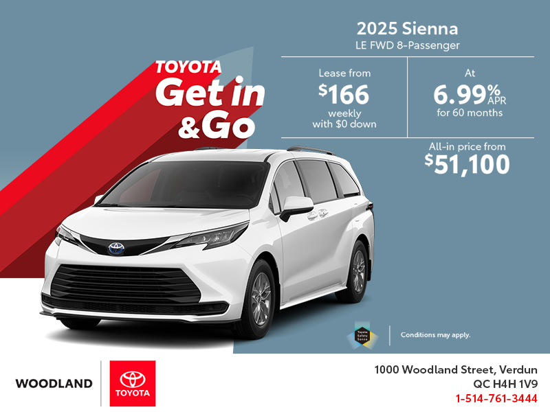 2025 Toyota Sienna Hybrid