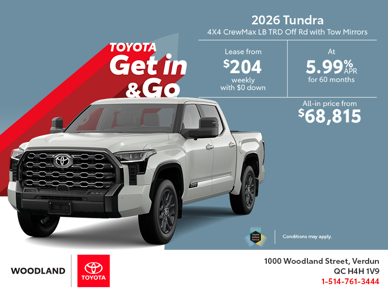 2026 Toyota Tundra