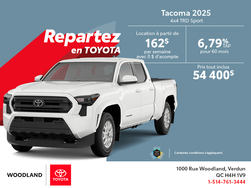 Toyota Tacoma 2025