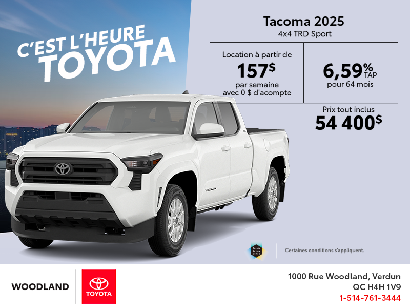 Toyota Tacoma 2025