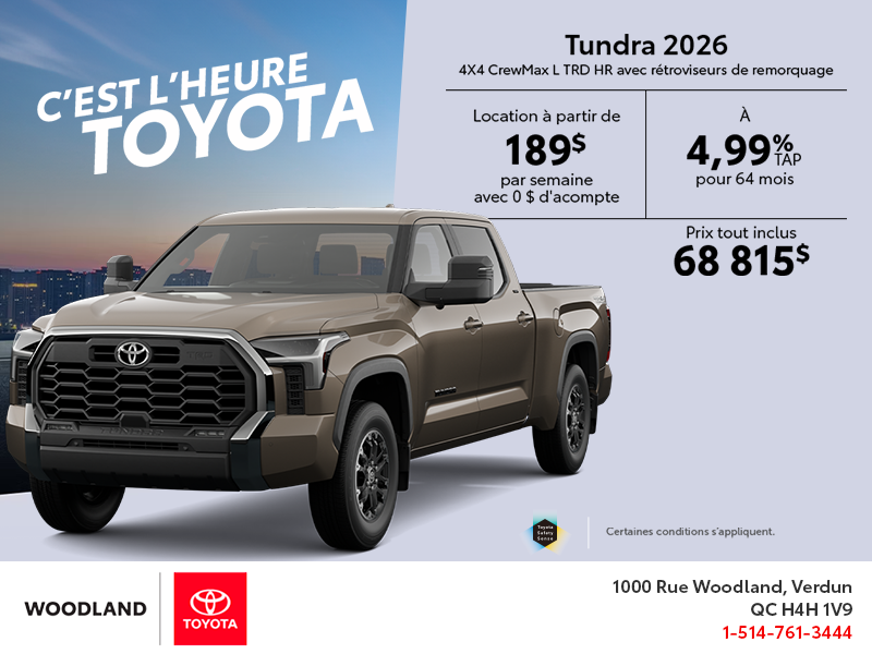 Toyota Tundra 2026