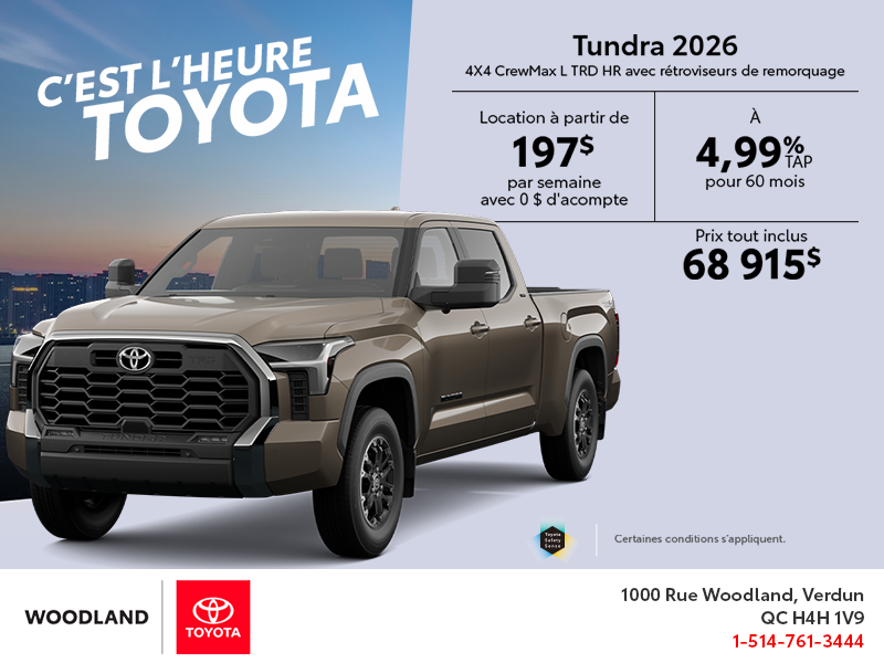 Toyota Tundra 2026